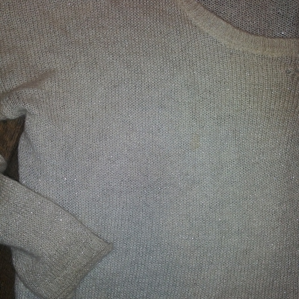 UNITED COLORS OF BENETTON OMBRE CROP SWEATER - Picture 4 of 8